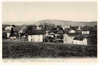 West Hurley Village ca. 1904