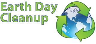 Earth Day cleanup at Transfer Station