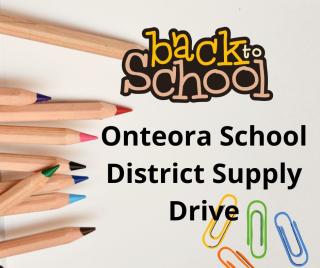 Onteora School District Back to School Drive