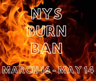 NY State's annual ban on outdoor in effect through May 14
