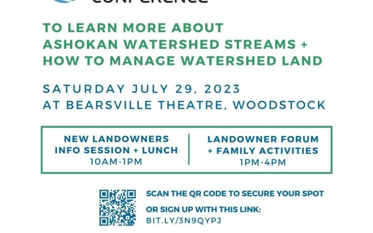 Free conference July 29 for region's watershed landowners