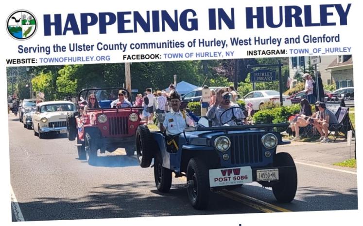 NEW: June-July issue of 'Happening in Hurley' newsletter