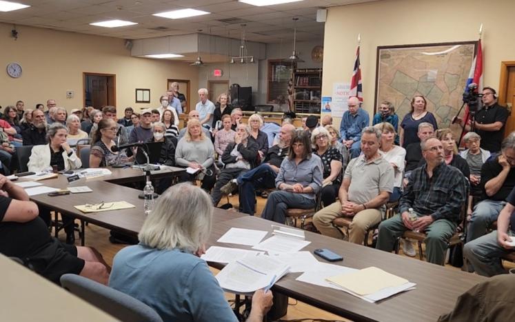 Presentation about draft of Comprehensive Plan draws packed house