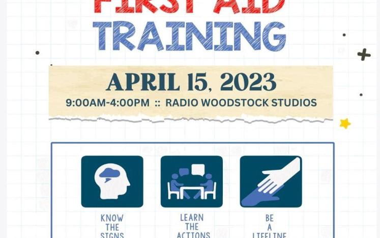 Mental Health First Aid Training offered April 15 in West Hurley