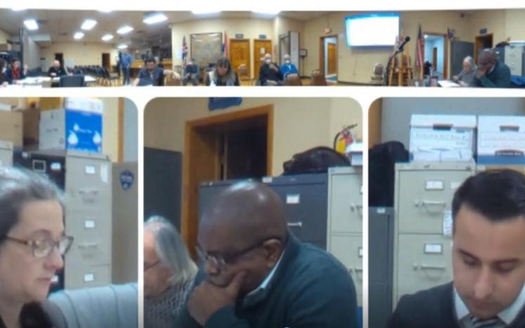 Multi-angle video of Feb. 21, 2023, Town Board meeting
